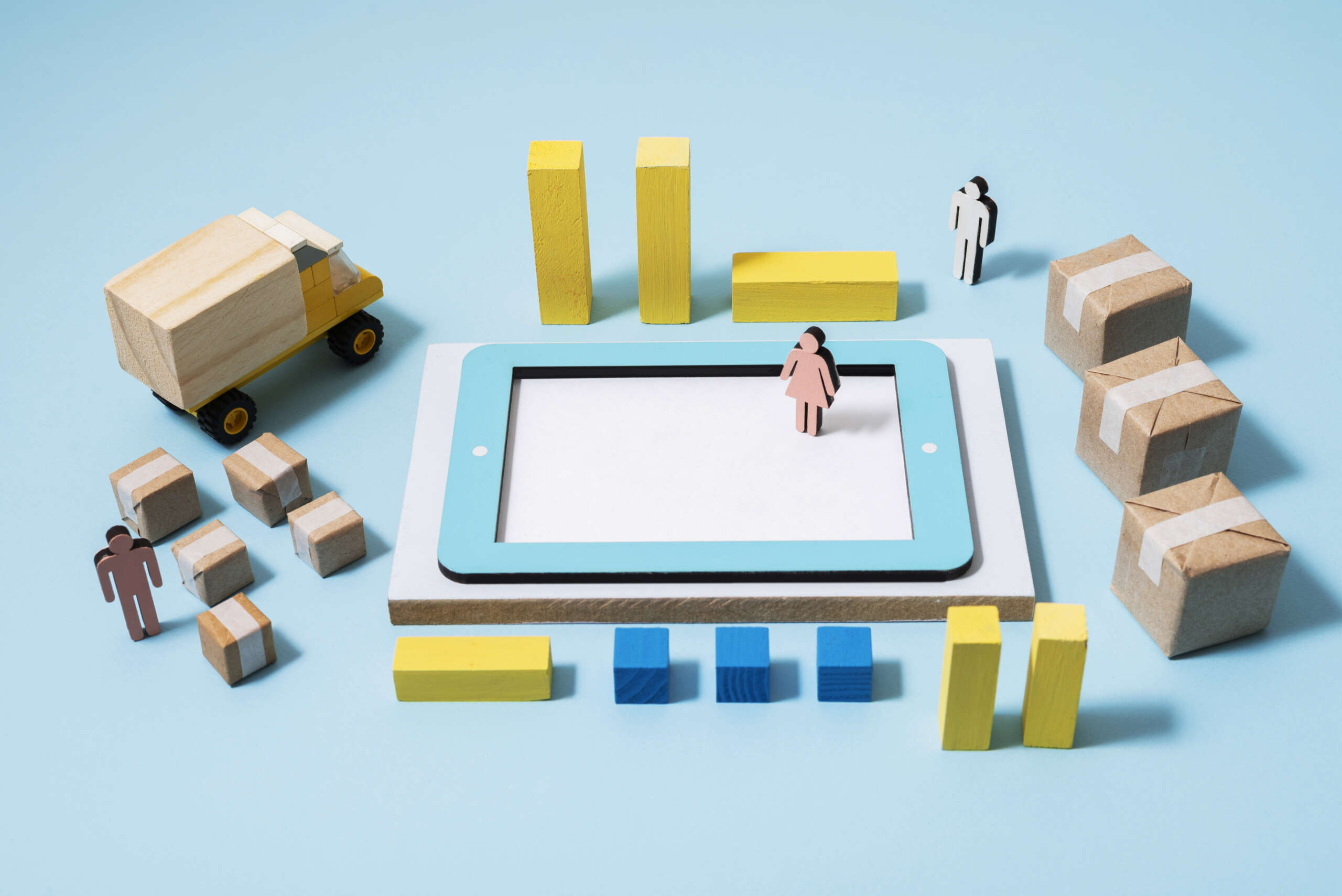 still-life-supply-chain-representation